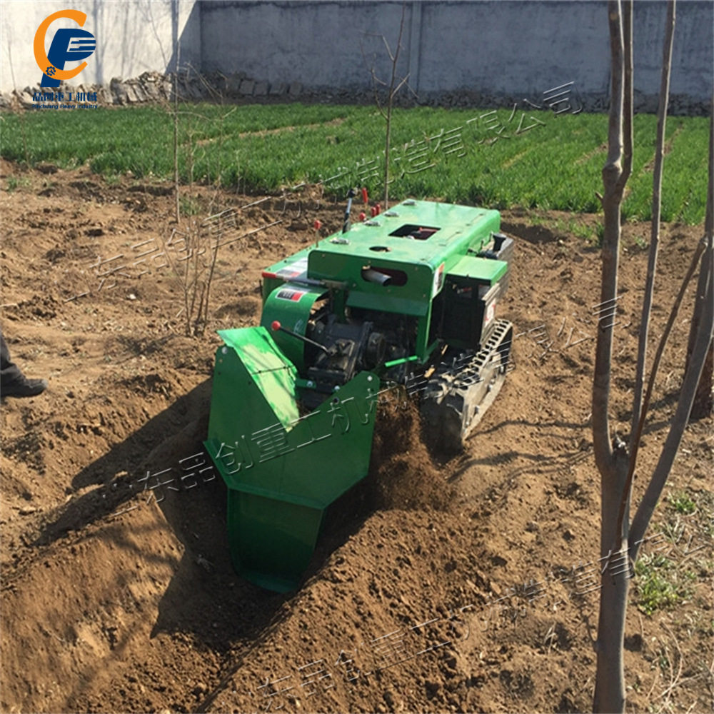 Pinchuang self-propelled orchard greenhouse micro-tiller crawler farm management machine