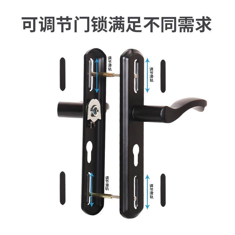 室内门锁卧室木门锁家用通用型房门锁换锁免改孔门把手静音执手锁,淘宝优惠券,粉丝福利购,淘宝优惠卷