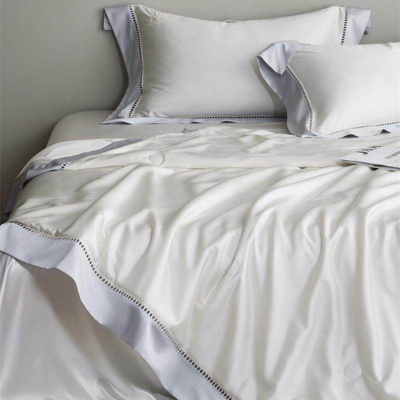 MARKCROSS夏被四件套100S双股天丝冷凝桑蚕丝夏被莱赛尔夏凉被,淘宝优惠券,粉丝福利购,淘宝优惠卷