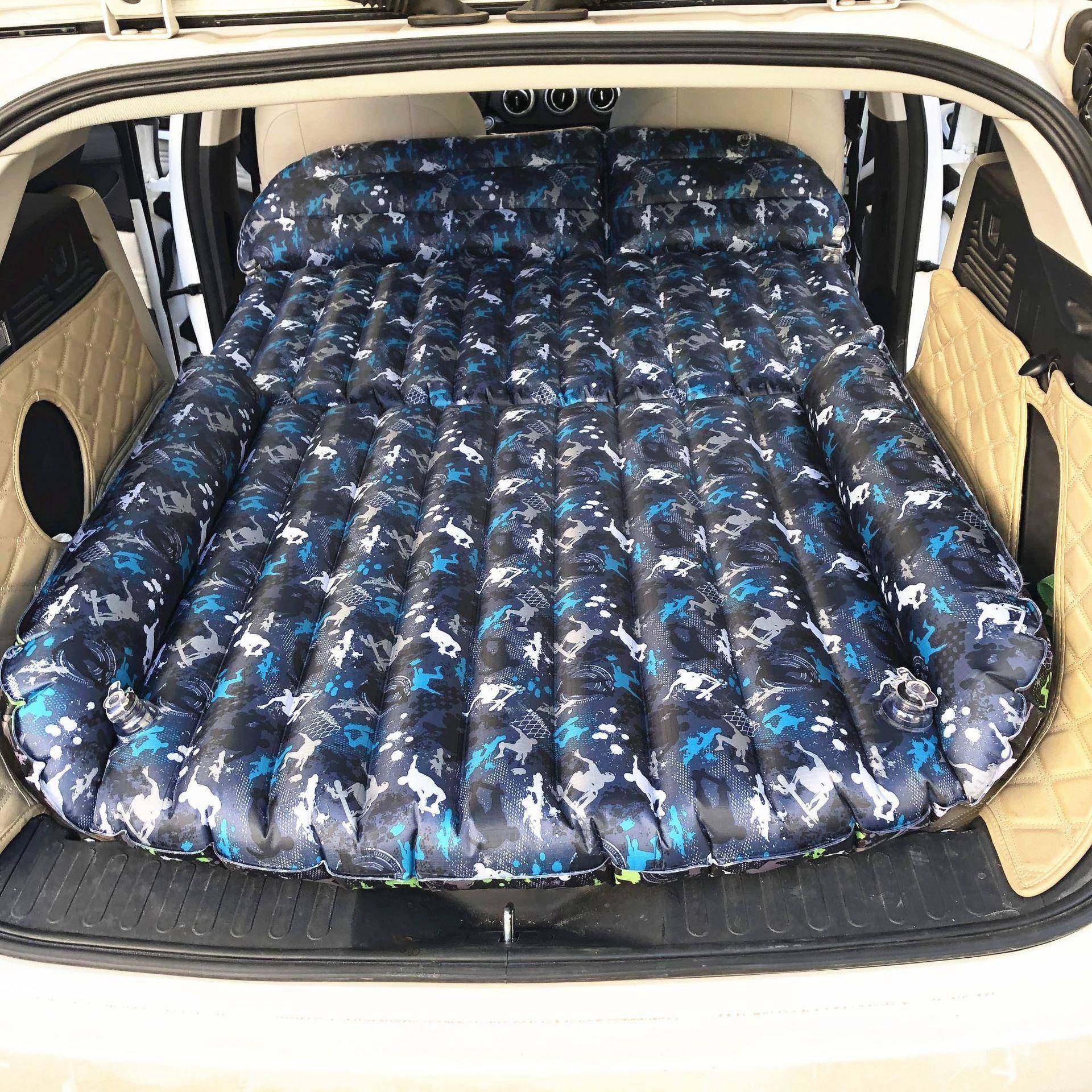 追趣四代商务SUV后备箱充气车载床垫贴合布花色46分充气垫 车中床,淘宝优惠券,粉丝福利购,淘宝优惠卷