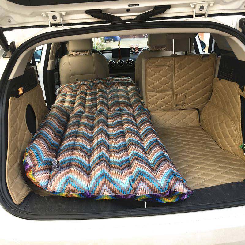 追趣四代商务SUV后备箱充气车载床垫贴合布花色46分充气垫 车中床,淘宝优惠券,粉丝福利购,淘宝优惠卷