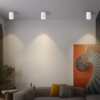 Small hill LED surface-mounted spotlight, deep-hidden anti-glare hole-free downlight, living room aisle COB surface-mounted anti-glare downlight