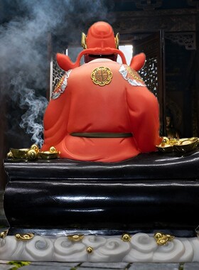 天师钟馗神像汉白玉家用佛堂供奉钟正南天师赐福圣君门神正宅摆件