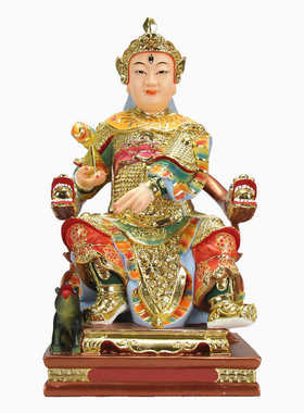 多规格站坐杨戬真君清源摆件妙昭显惠王灵君像道二郎神神像