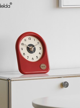 Mandelda家居客厅台式座钟简约装饰品玄关电视柜高端大气桌面摆件