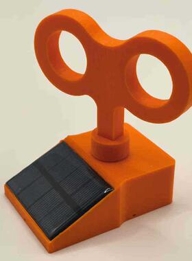 车车顶装个性ltao1022可爱用发条饰贴玩具车载改装汽品大全彩色发