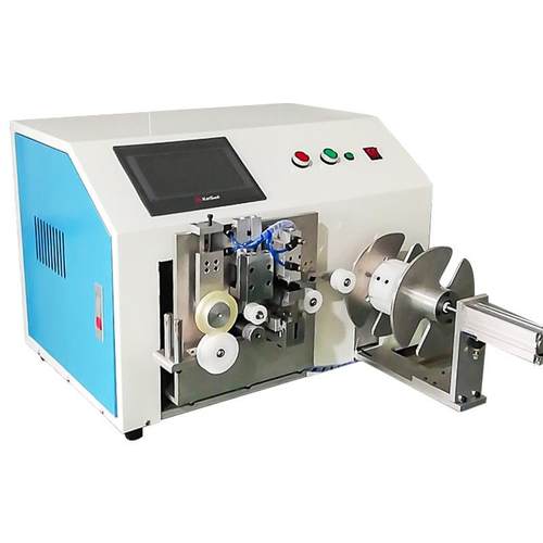 全自动计米扎线机绕线机桌面式电缆数据线电源线扎带机裁线捆绑线 - 图3