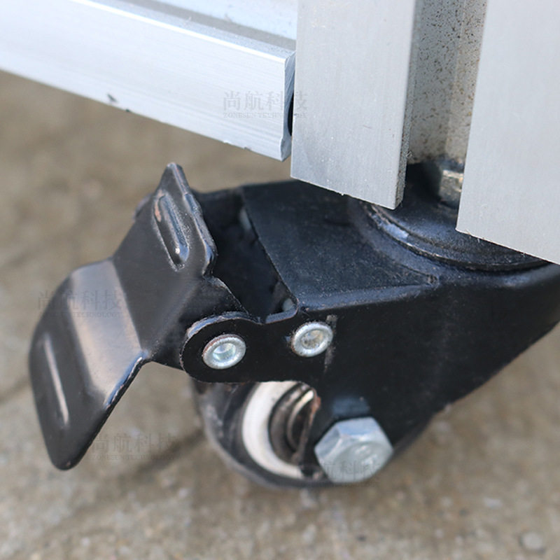 ZONESUN可移动桌子不锈钢A3&铝合金承重高配合流水线承载台式设备,淘宝优惠券,粉丝福利购,淘宝优惠卷