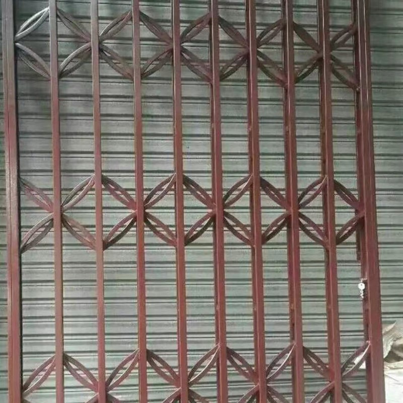 30 stainless steel sliding gate outdoor telescopic folding entrance door balcony sliding door ventilation anti-theft doors and windows