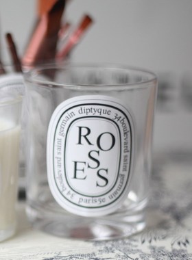 香薰蜡烛杯道具笔刷样板房软装饰品家居摆设衣帽间装饰品摆件