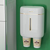 Disposable cup cup holder paper cup holder wall-mounted commercial automatic dust-proof punch-free water dispenser cup holder