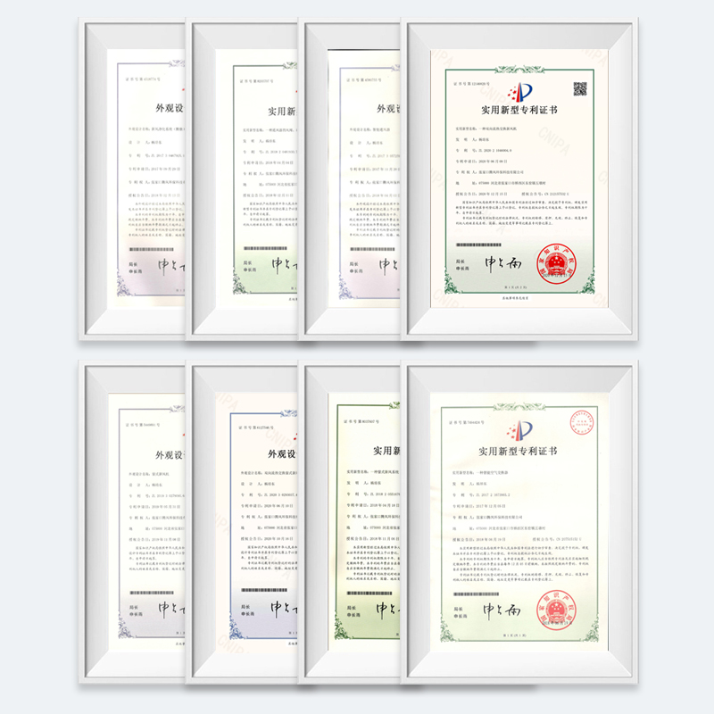 室内新风系统热交换窗式免打孔全屋换气空气净化制氧除菌新风机黑 - 图2