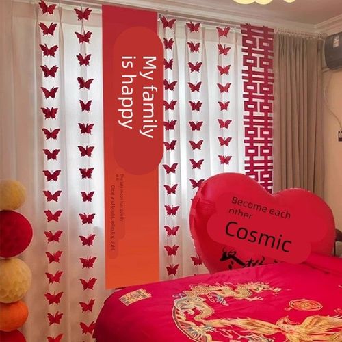 爱心气球结婚订婚晨袍成为彼此宇宙的终极浪漫超大号心形气球红色 - 图0