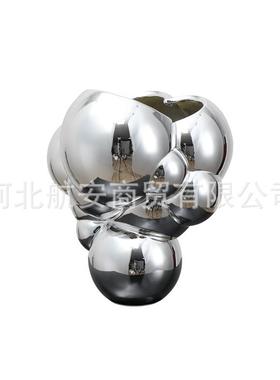 现代简约意金属件样板房售楼处桌面几电视茶柜软创RHJ装摆饰品工