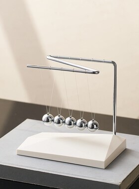 2025新款牛顿摆减压工具 办公室桌面摆件能量守恒科学玩具