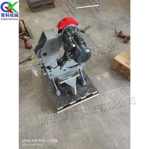 小型便携式钢管切断机 全自动螺旋管切割设备 镀锌管衬塑管切割机 - 图0