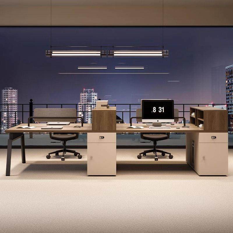 职员办公桌椅组合简约现代办公桌员工位六人位卡座财务员工桌家具,淘宝优惠券,粉丝福利购,淘宝优惠卷