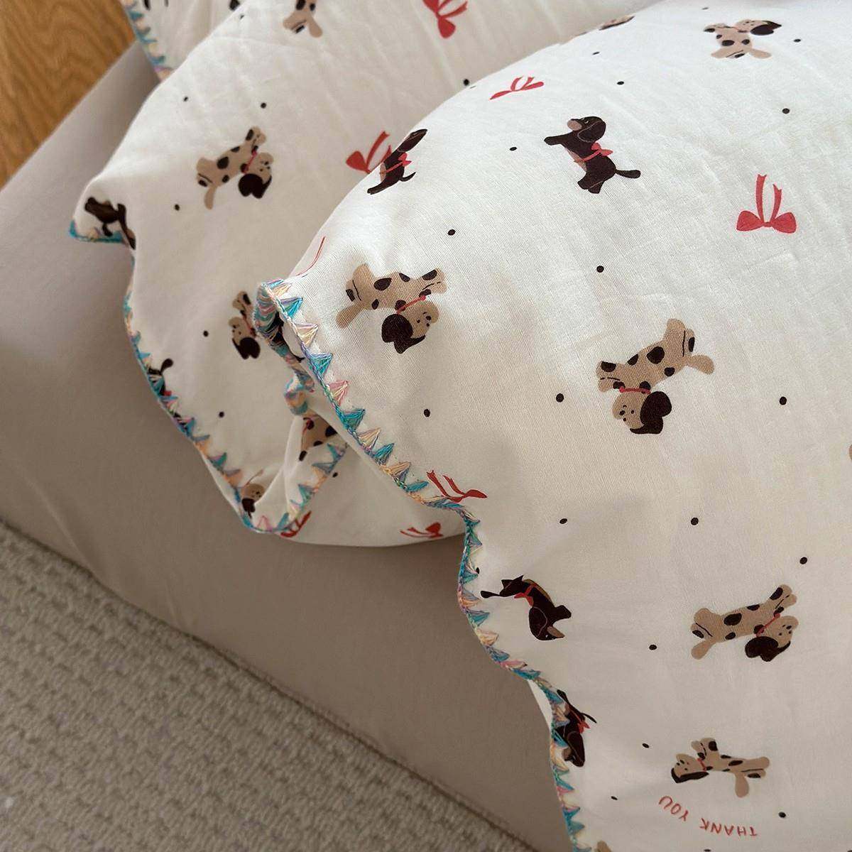 A类儿童可用酥软双层纱可爱纯棉纱布床上用品四件套 纯棉全棉被套,淘宝优惠券,粉丝福利购,淘宝优惠卷