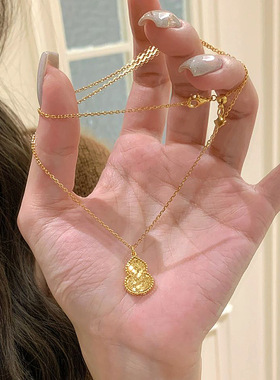 小红书爆款碎冰冰葫芦项链女古法