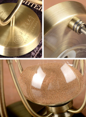 可以自己装沙的自制装沙漏瓶计时器 创意沙子样品玻璃容器diy定制