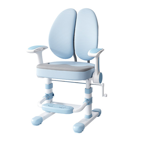 儿童学习椅子学生写字椅书桌椅矫正坐姿家用座椅可调节升降椅凳子 - 图3