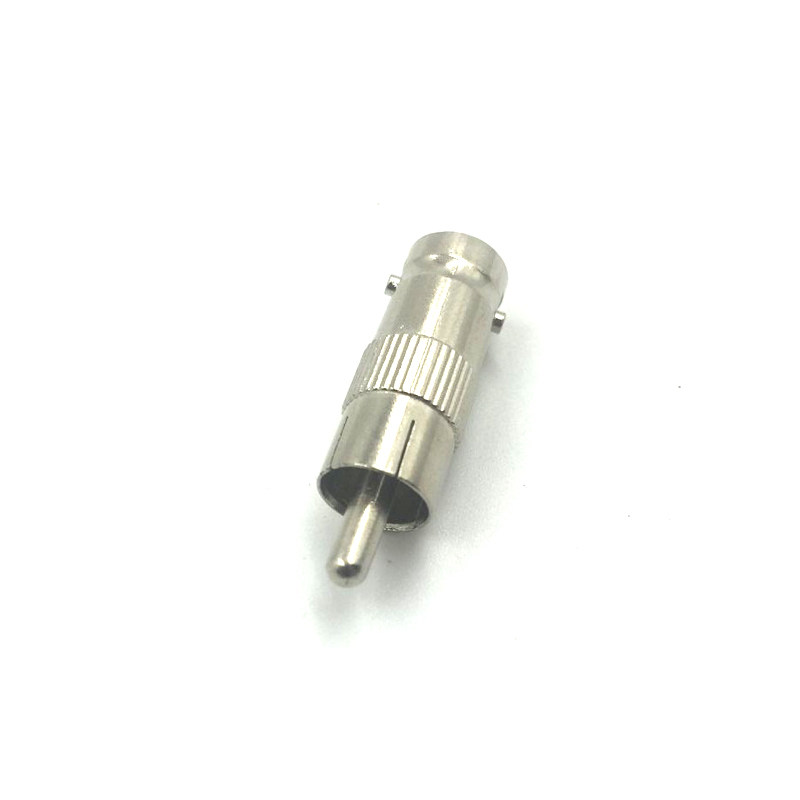 BNC female connector to AV male connector, analog surveillance video adapter to RCA lotus connector, security accessories and equipment