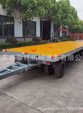 板矿用吨重型平板拖车车售拖ZVB吨平车平板车销送货牵引式
