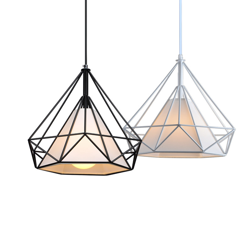 美甲店吊灯工业风创意 个性理发店吊灯具发廊超亮led灯奶茶店吧台,淘宝优惠券,粉丝福利购,淘宝优惠卷