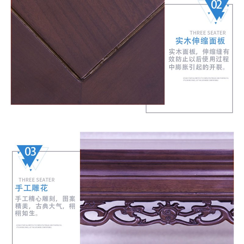 全实木沙发边几中式客厅室内放茶具鱼缸奇石盆景架子小桌子小茶几 - 图2