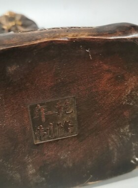 纯铜二郎神真君人物摆件杨戬神像铜器工艺品客厅书房桌面摆放装饰