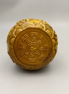 古韵斋 仿古貔貅葫芦一对 古玩铜器收藏铜摆件家居装饰工艺品批发