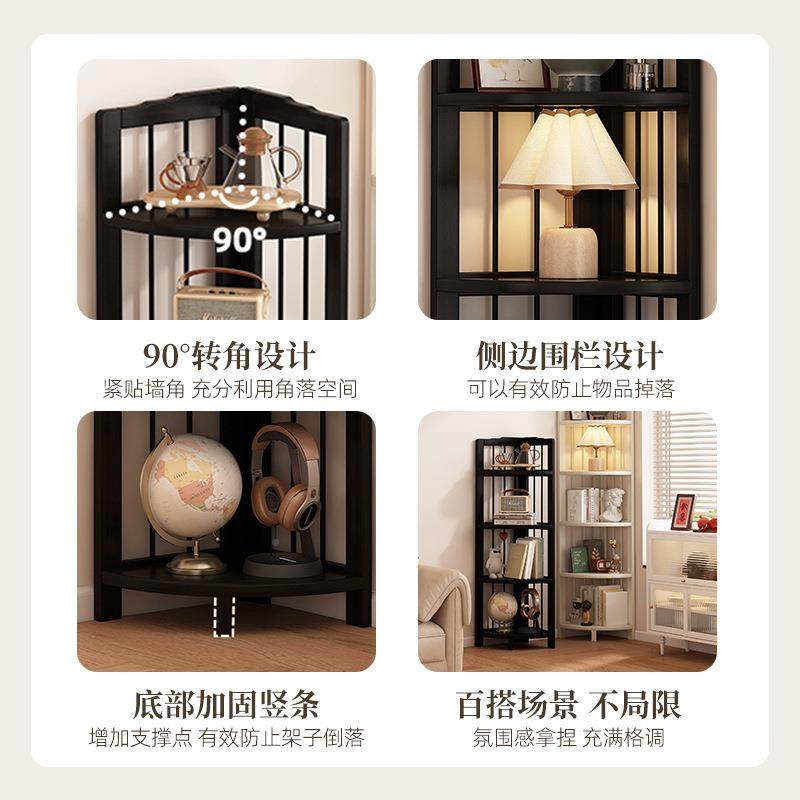 置环保竹空制角落、置物架、收纳架、花架架、、。储物JLJ-01地省,淘宝优惠券,粉丝福利购,淘宝优惠卷