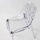 Ganglong модный прозрачный обеденный стул акриловый стул для отеля пластиковый креативный стул скандинавский креативный художественный стиль стул