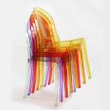 Ганглонг Дьявол Призрачный Стул Яйли прозрачный обеденный стул Небольшой Дизайнер Творческий простые модные хрустальные кресло