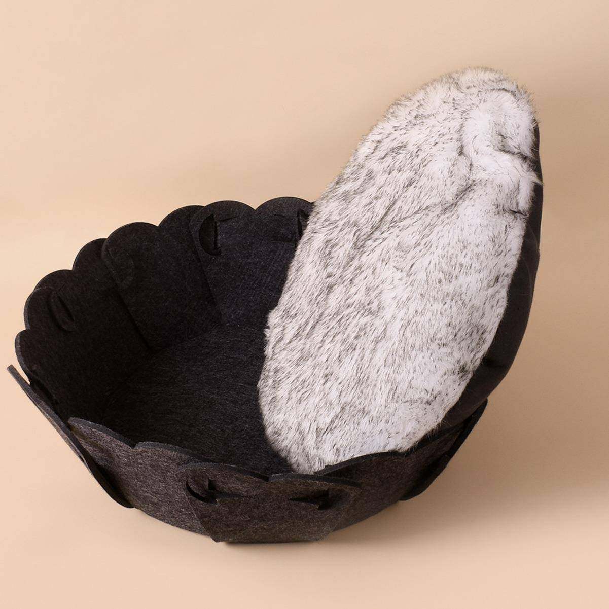 猫咪秋冬季保暖花瓣猫窝毛毡四季保暖狗窝泰迪垫子宠物窝用品,淘宝优惠券,粉丝福利购,淘宝优惠卷