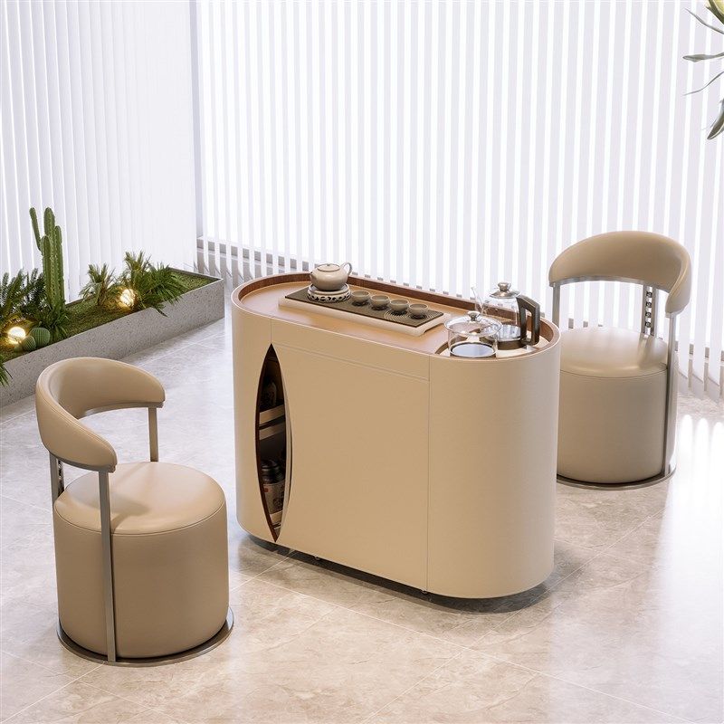 意式移动茶台现代家用自动上水客厅阳台小茶几车烧水壶茶水柜一体,淘宝优惠券,粉丝福利购,淘宝优惠卷