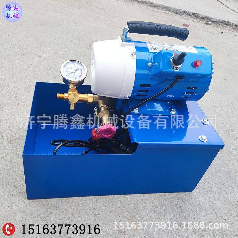 手提式PR水管道测压机 DSY-25电动试压泵厂家 水管地暖管道打压泵 - 图1