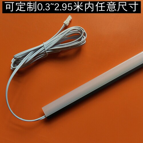 卡玻璃10mmLED线性灯高亮硬灯条灯带线条灯衣柜玻璃展柜酒柜透光 - 图1