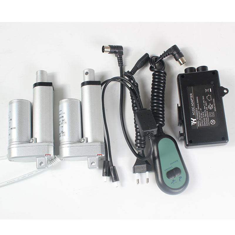 一拖二电动推杆整套 微型电动推杆 电动小推杆 电动开窗器推杆12V - 图3