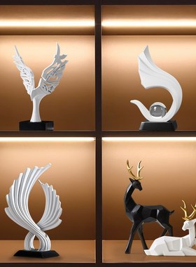 财源滚滚客厅玄关餐边柜展示柜高档酒柜摆件装饰品2025新款礼品