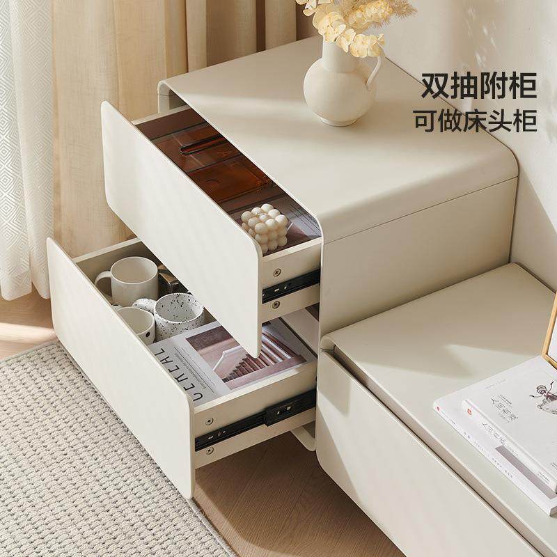 新款家用实木茶几电视柜组合简约现代奶油风电视柜落地沙发客厅茶,淘宝优惠券,粉丝福利购,淘宝优惠卷