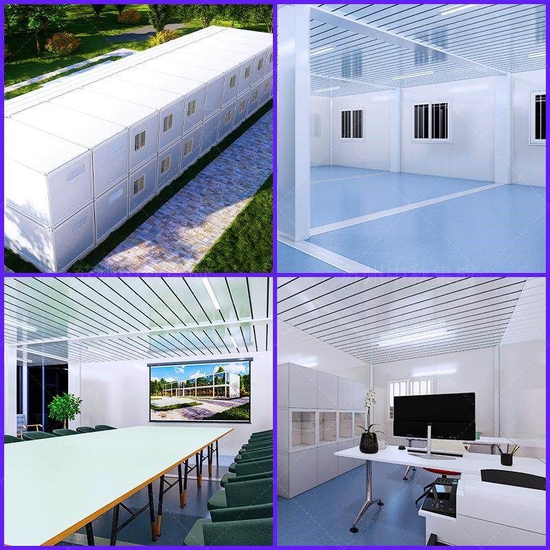 工地项目部快拼打包箱式集装箱办公室活动房临建玻璃幕墙活动板房,淘宝优惠券,粉丝福利购,淘宝优惠卷