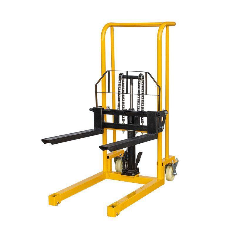 液压小型叉车升降平台车可拆卸升降搬运神器卸货小推车手动推高车,淘宝优惠券,粉丝福利购,淘宝优惠卷