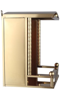 天官赐福带屋檐挡雨挡烟小不锈钢挂龛佛龛家用供台壁挂式挂墙客厅