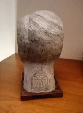 约翰尼雕塑树脂怀旧复古桌面的摆放装饰书架图书馆仿古工艺品摆件