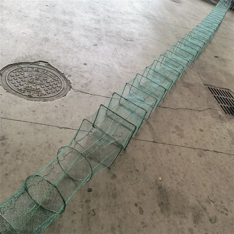 36节4股12m聚乙烯高密度编织虾笼 小龙虾养殖网箱 加粗鱼笼有结网,淘宝优惠券,粉丝福利购,淘宝优惠卷