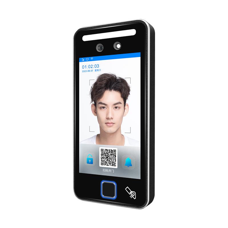 5.5-inch smart face machine recognition access control all-in-one campus community face recognition attendance visitor management system