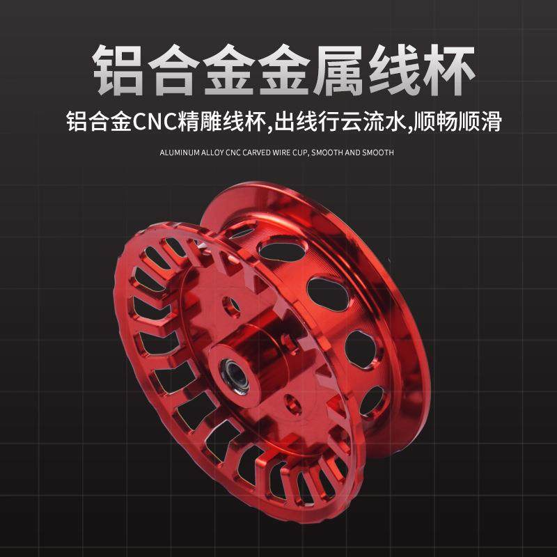 科迈龙微铅磁力缓降筏钓轮筏竿冰钓前打轮桥钓渔轮重铅缓降筏轮,淘宝优惠券,粉丝福利购,淘宝优惠卷