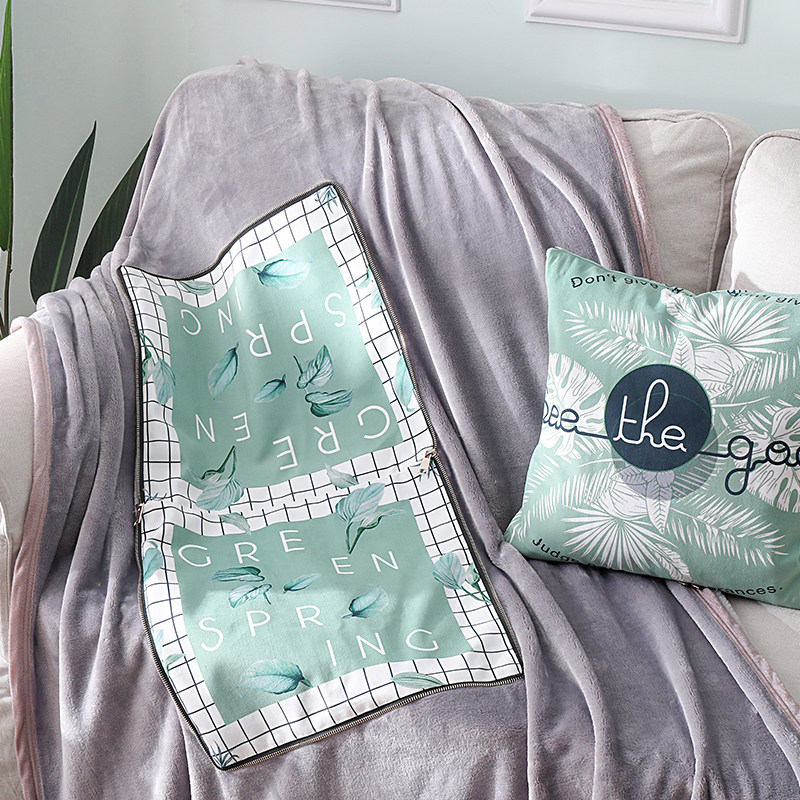 抱枕毯子两用抱枕被二合一办公室车载午睡靠枕空调被靠垫多功能被,淘宝优惠券,粉丝福利购,淘宝优惠卷