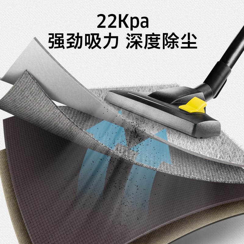 德国卡赫原装吸尘器家用商用酒店地毯工厂车间粉尘大功率T - 图1